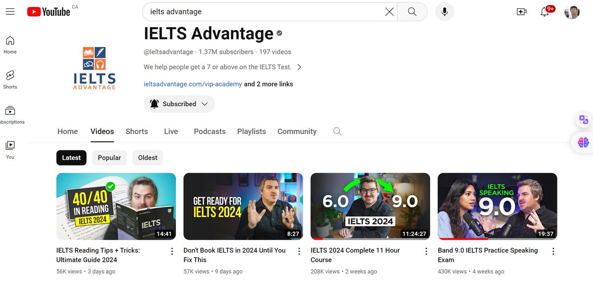 miftaahurrahman's tweet photo. 📚 Tips 21

aku dapet insight banyak banget dari youtube sebagai source belajar IELTS. 

berikut 4 Channel Youtube untuk Belajar IELTS yang paling sering aku tonton:

1. IELTS Advantages, by Chris
https://t.co/J8uUnIrQAW 

2. Fastrack IELTS
https://t.co/YNe3FTZPpd

3. E2 IELTS
https://t.co/lBlWg9kc9P

4. IELTS UP
https://t.co/wepOR82K2v