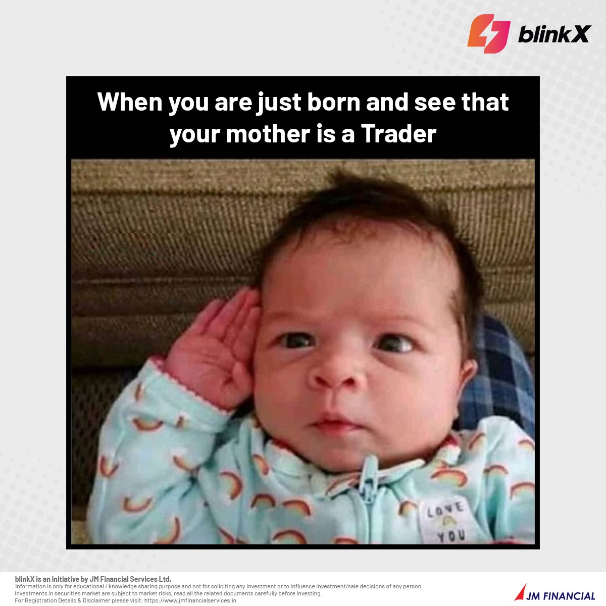 getblinkx's tweet photo. Born to a trader, already mastering the art of salute and signals! 📈 Learning the ropes early—because financial literacy starts from the cradle! 👶
#BornToTrade #EarlyInvestor #NextGenTrader #Meme #marketmemes #stocks #stockmarkets #markets #investors #trader #newtrader #madeforthemarket #blinkX #getblinkX