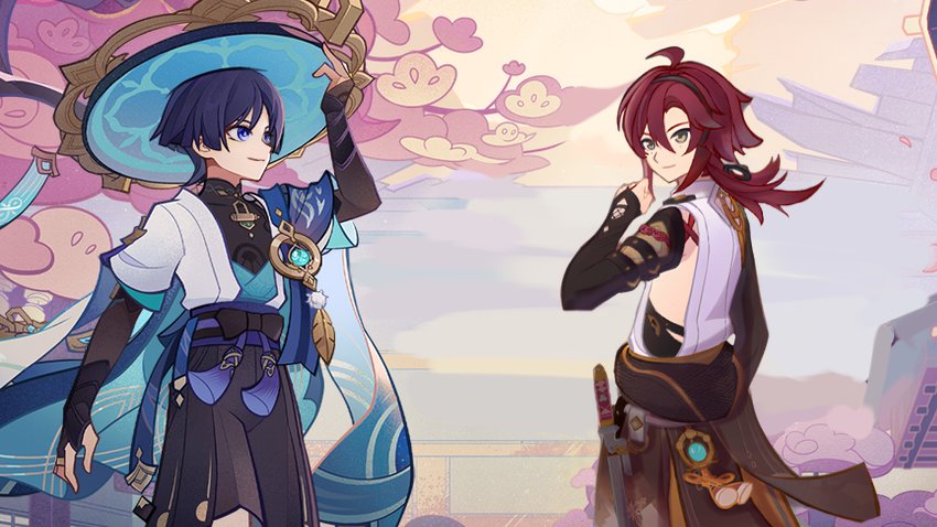 CycloneSimp's tweet image. (Pinned!)
Hello! I'm Diya, an artist/writer here to serve HeiScara content for all 12 fans out there. This acc is mostly for them!
This link (rentry.co/diyaltreadme) will tell you more about me and I recommend reading through some of it before following :D