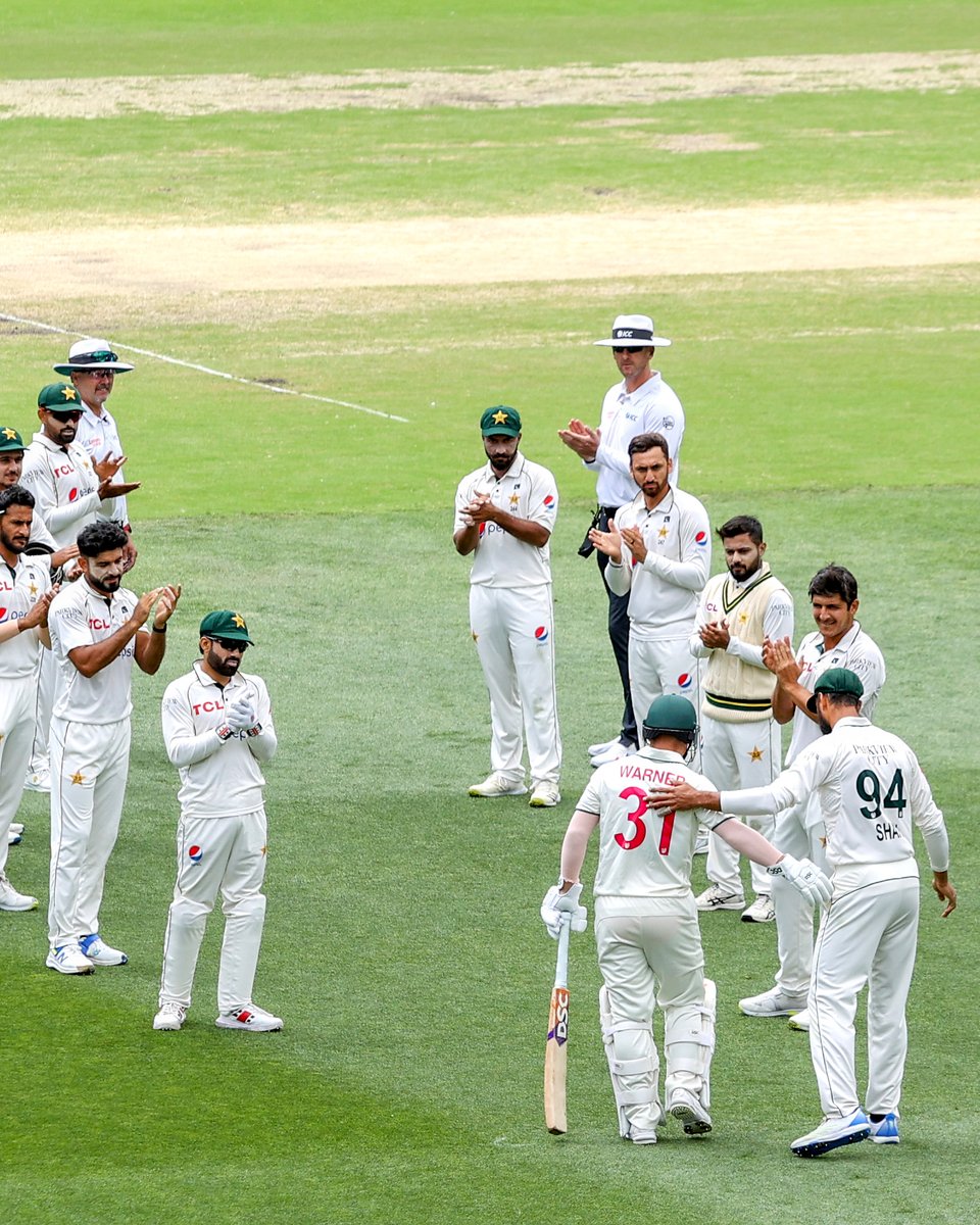 CricketAus's tweet photo. The cricket was great, and the sportsmanship was outstanding.

Thank you for a great series @TheRealPCB 🙏 https://t.co/kjxVBDb6iR