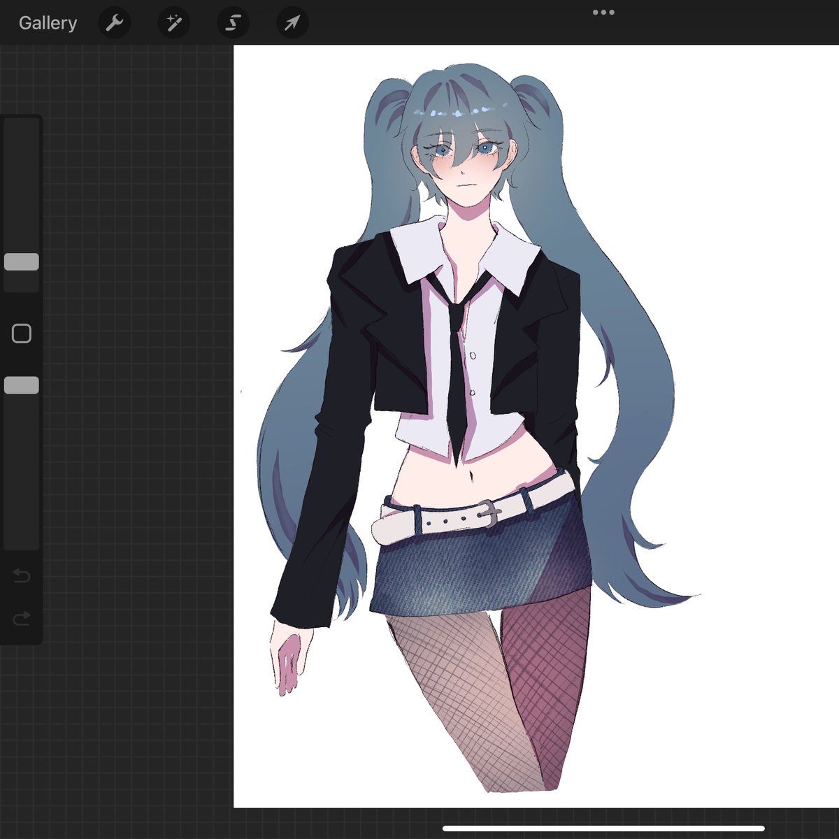 s_ol_00's tweet photo. #初音ミ ＃イラスト #HatsuneMiku #fanart https://t.co/MNLYv1WD33