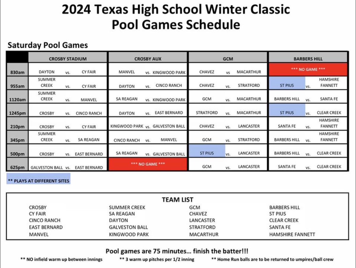 TX HS Winter Classic tweet media