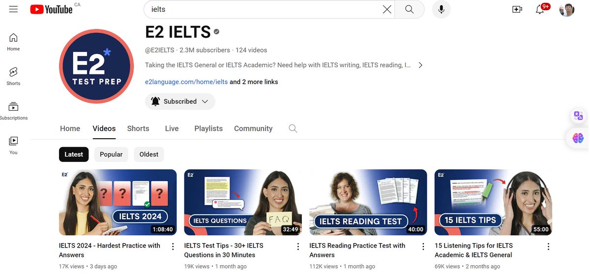 miftaahurrahman's tweet photo. 📚 Tips 21

aku dapet insight banyak banget dari youtube sebagai source belajar IELTS. 

berikut 4 Channel Youtube untuk Belajar IELTS yang paling sering aku tonton:

1. IELTS Advantages, by Chris
https://t.co/J8uUnIrQAW 

2. Fastrack IELTS
https://t.co/YNe3FTZPpd

3. E2 IELTS
https://t.co/lBlWg9kc9P

4. IELTS UP
https://t.co/wepOR82K2v