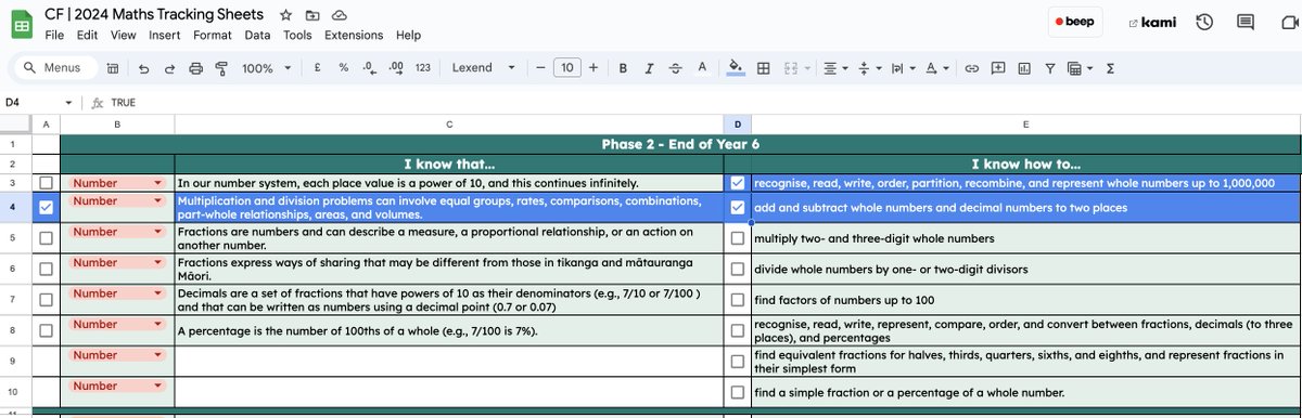 Love how #GoogleSheets makes planning more productive
Dropdown boxes make it super quick to label objectives
✅ objectives - cell changes colour
👀 quickly identify what's been covered & what hasn't
Multiple tabs means everything is in 1 place
#worksmarter @GoogleForEdu #edtech