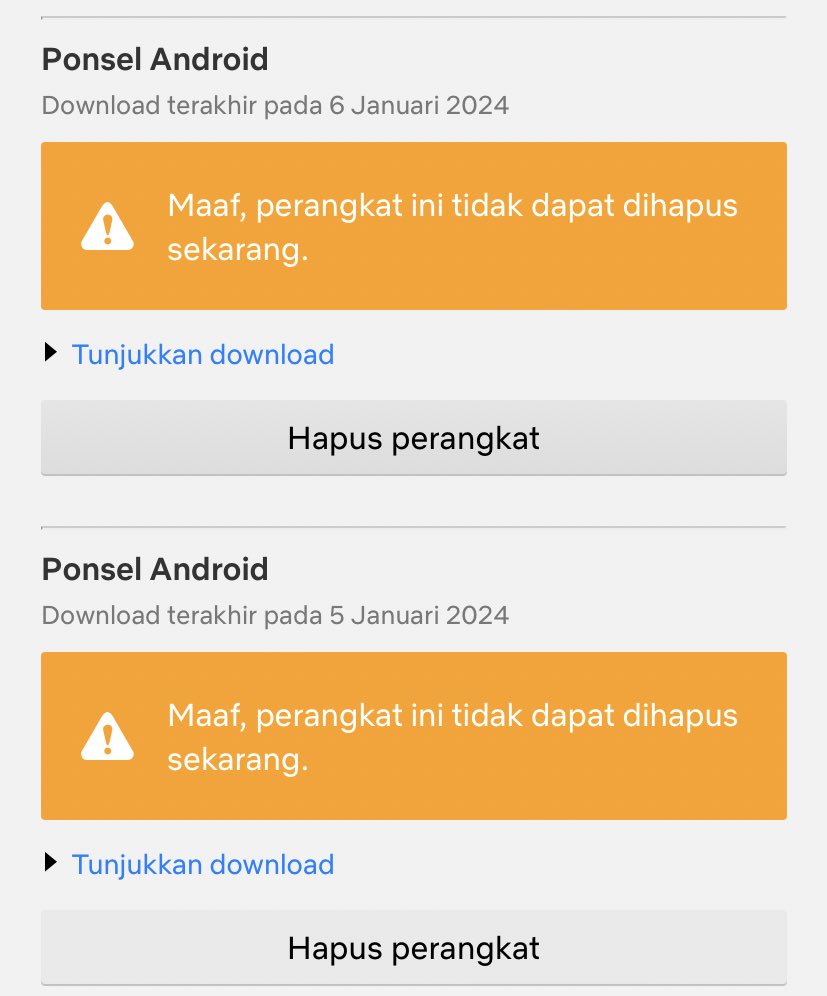 314txt's tweet photo. cara biar downloadan netflix kehapus gimana ya? selain minta buat hapus manual sfu #zonauang https://t.co/rF98Px2wEZ