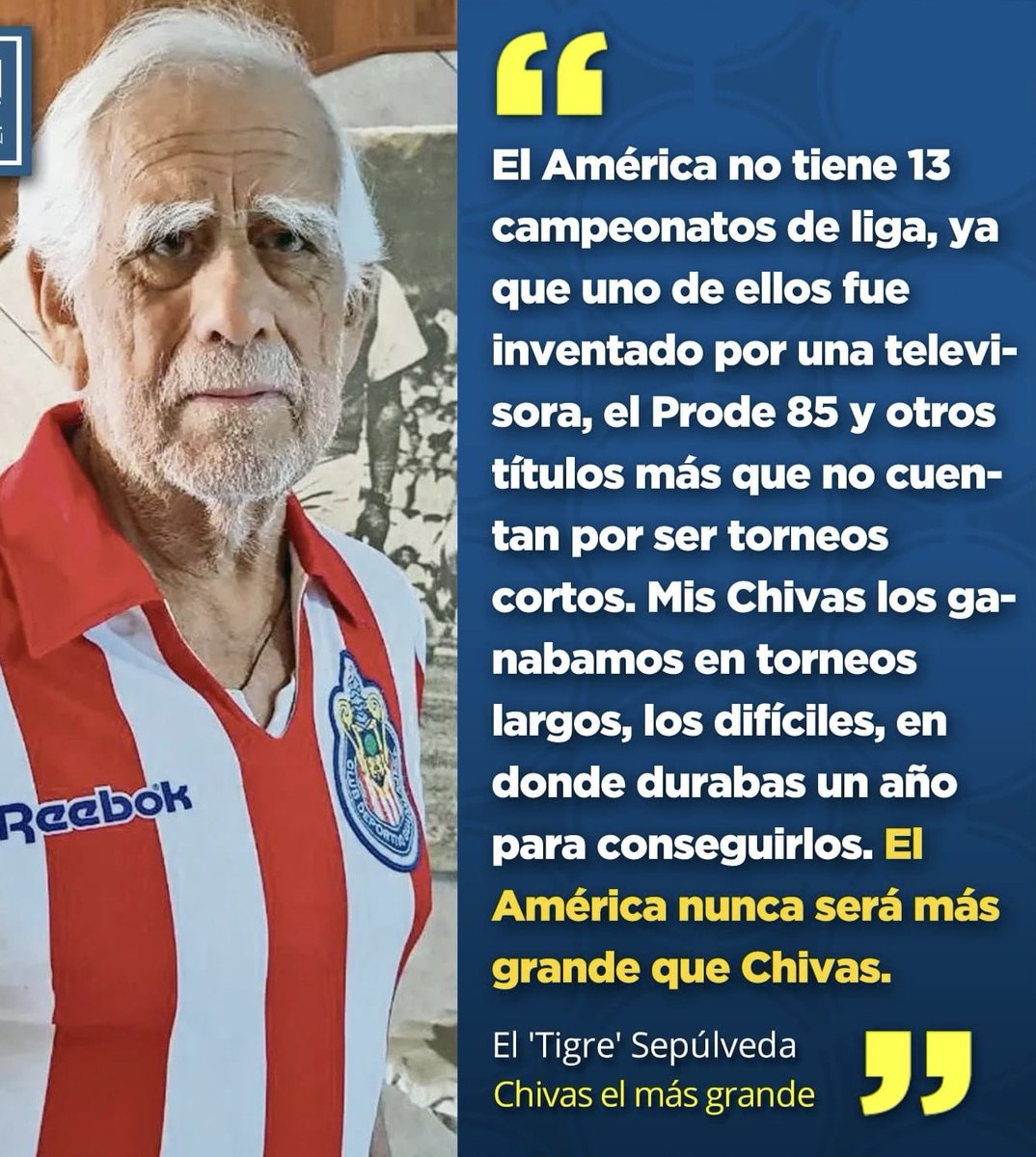 ChivaBros1906's tweet photo. Les recomiendo a varios “chivahermanos” que conozcan mas sobre la historia del Deportivo Guadalajara y porque somos el más grande de México 🇲🇽 https://t.co/pS3DUO0Vtm