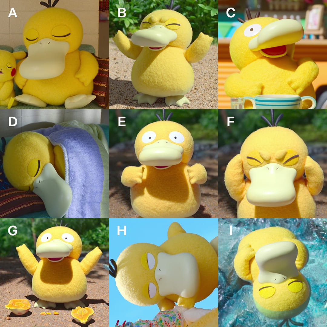 OoCPokemon's tweet photo. the many moods of psyduck https://t.co/M22SNMG4vP