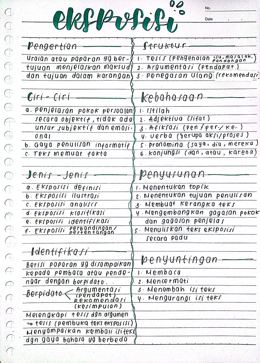 archuitect's tweet image. catatan bahasa indonesia kelas 10 #sanotes
✦ ࣪ ₊ teks laporan hasil observasi, eksposisi, anekdot, hikayat
source : buku paket erlangga, youtube