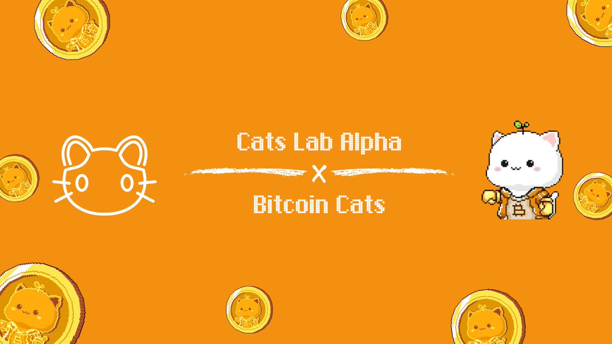 Cats are coming to Ordinals 🟠

We are excited to unveil our collaboration with <a href="/BitcoinCats1Cat/">Bitcoin Cats</a> 😼

#WLTC
