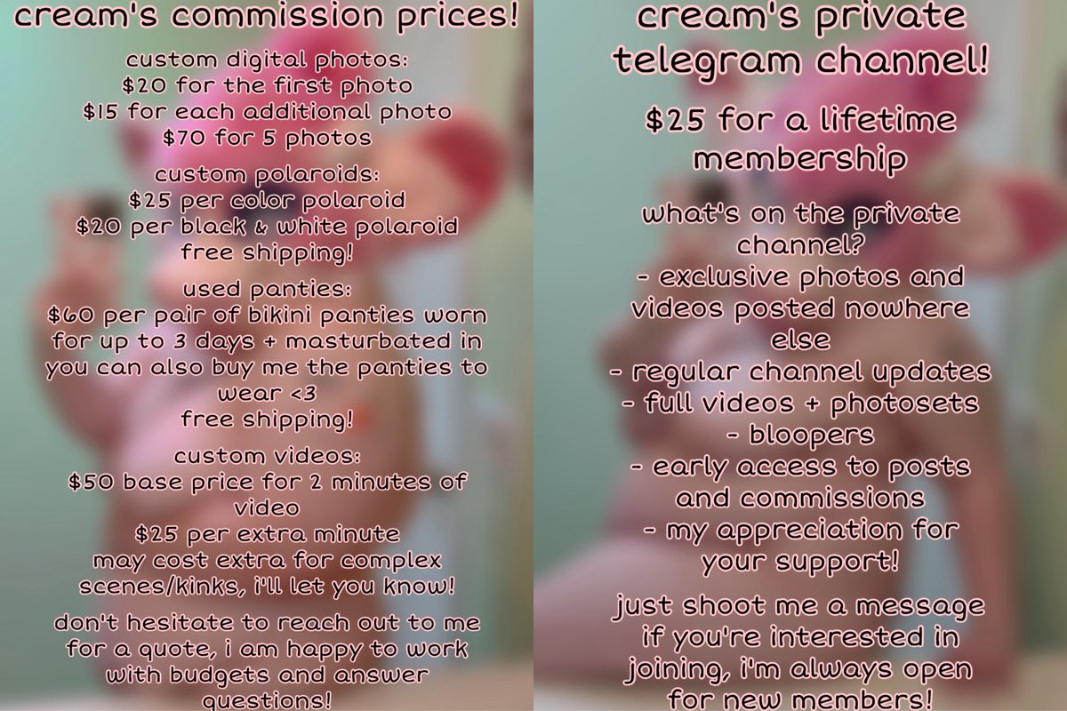 creamycowtails's tweet photo. hi there i’m cream!
welcome to my after dark twitter~💋

• pink dairy cow 🐮
• farm fresh 🌾
• always needing a breeding 💘
• milk me? 🥛

want to support, tip, commission, or get me a gift? shoot me a message ✨

⬇️ all of my links here! ⬇️
https://t.co/5MfKYN4FbZ https://t.co/m7Wo2xfxv0