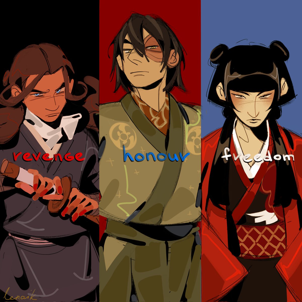 lenaikart's tweet photo. #atla but #BlueEyeSamurai au https://t.co/sj1V2ATNuK