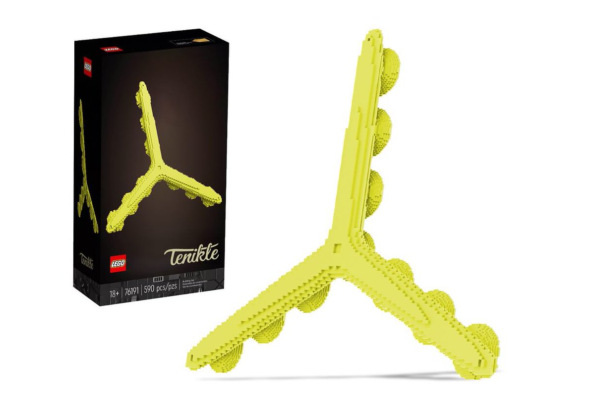Tenikle's tweet image. The latest in @lego engineering has successfully recreated the Tenikle PRO in all its glory, and yes the suction cups do work. ⁠📷⁠
Disclaimer: These are fictional products and do not exist.
⁠
#TeniklePRO #LegoEdition