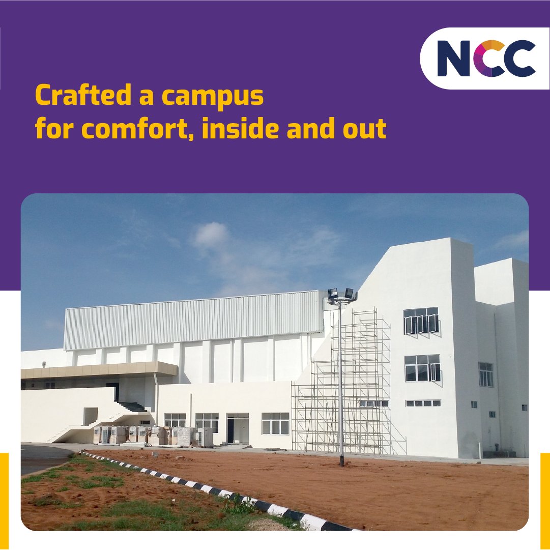 ncc_limited's tweet photo. From clean water to well-designed roads, we built more than classrooms – we built a thriving ecosystem for future minds.

#NCCIndia #NCCImpact #NCCLimited #SymbiosisHyderabad #SymbiosisInternationalUniversity #CampusDevelopment #EducationHub #Hostels #OneNationOneOrganisation https://t.co/C4wKGH31PH