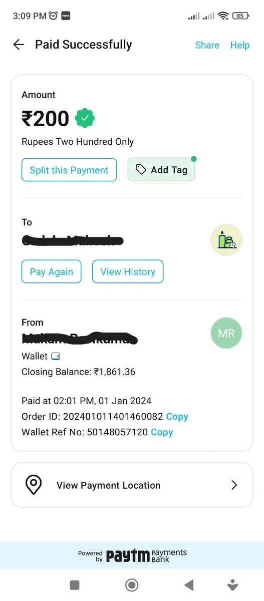 SifRavi30's tweet photo. Money debited from my Paytm to other Paytm no. Tried multiple care numbers none of them connected.
I raised request via app, it says 35 days. what kind of service is this, worsts cust care in the world? Do u have any shame on you?@vijayshekhar  @Paytmcare @Paytm @RBI @ndtv https://t.co/aXvQDnTojT