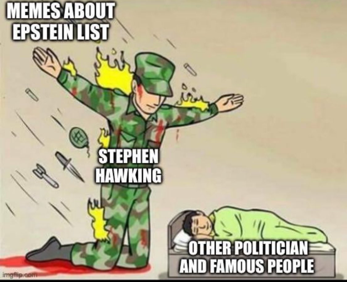 WallStreetMav's tweet photo. What about the others?

Stephen Hawking was not on the client list. He was mentioned in a separate email in Epstein’s inbox. 

The internet is doing its best to confuse the situation and it is protecting these politicians/famous people. https://t.co/KMy3QFjIZU