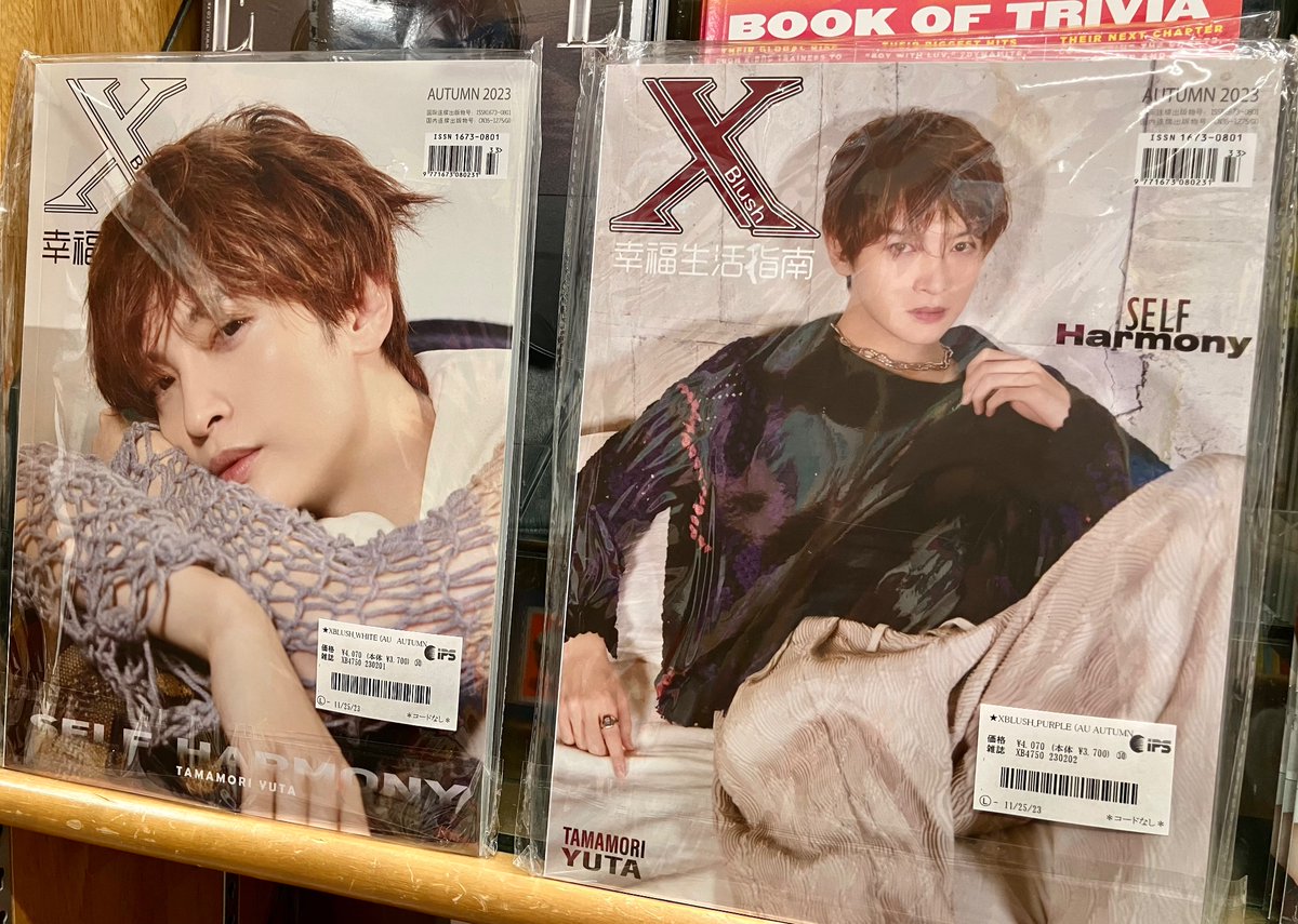 Xblush Magazine 2023年AUTUMN 玉森裕太表紙 Xblush Autumn Issue 玉森裕太表紙【表紙パターンあり】 言語