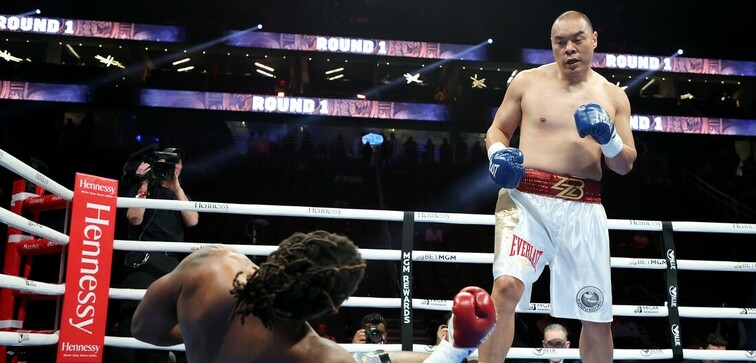 UnscriptedVirt1's tweet image. "Big Bang" Zhang might fight the one &amp;amp; only Deontay "The Bronze Bomber" Wilder!? Wouldn't be upset AT ALL. A warrior like Zhang &amp;amp; a titan like Wilder going heads up is what we watch for. Plus we know Wilder shows up &amp;amp; doesn't step down from any challenge.
😤💪🏾🥊💣
#BOMBZQUAD