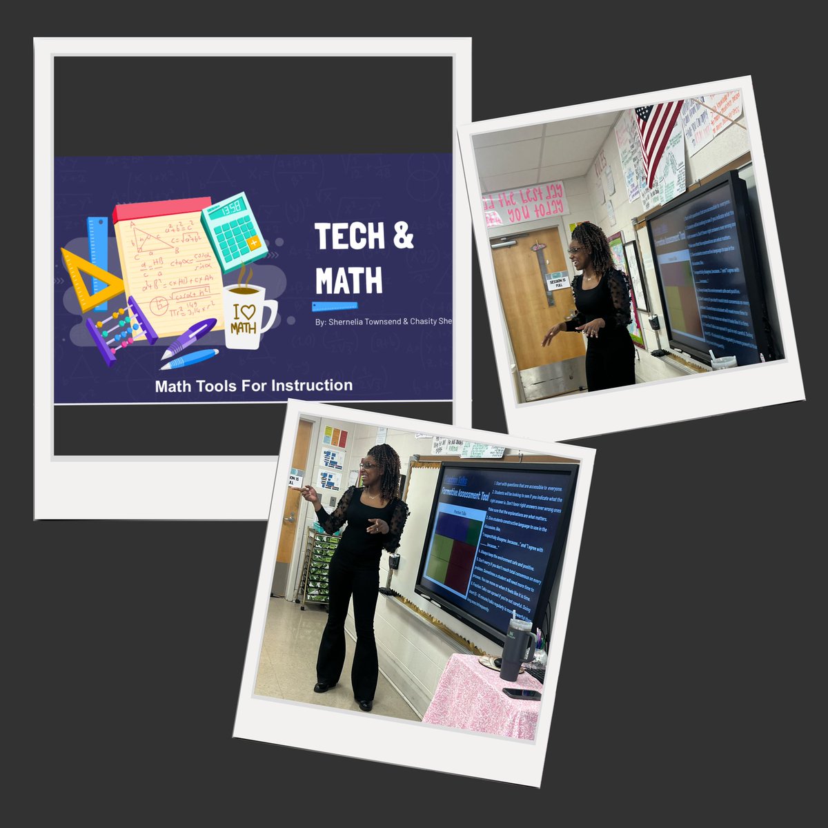 STownsendClass's tweet image. Today I was able to present @TCBOE STEAM by Design with Chasity Sherum on tools to enhance math instruction. I enjoyed sharing online sites that teachers can use for accountability, formative and summative assessments, exit tickets, spiral review, number talks, and so much more.