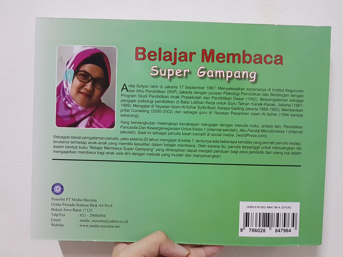 ibuku mau ikutan #nazarpemilu 🤩
kalau AMIN (<a href="/aniesbaswedan/">Anies Rasyid Baswedan</a> dan <a href="/cakimiNOW/">A Muhaimin Iskandar</a>) menang pemilu, ibuku mau bagi 20 buku belajar membaca karya beliau GRATISSS (harga asli 137.500) untuk para guru, ibu² atau siapapun yang butuh untuk ngajarin anak² belajar membaca.

detail buku next twt