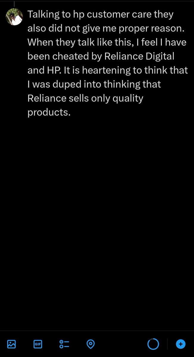 vivekcine's tweet photo. Am So upset with @RelianceDigital @reliancejio @HP 
#RelianceJio #Reliancedigital #hp https://t.co/52Bck0yaCA