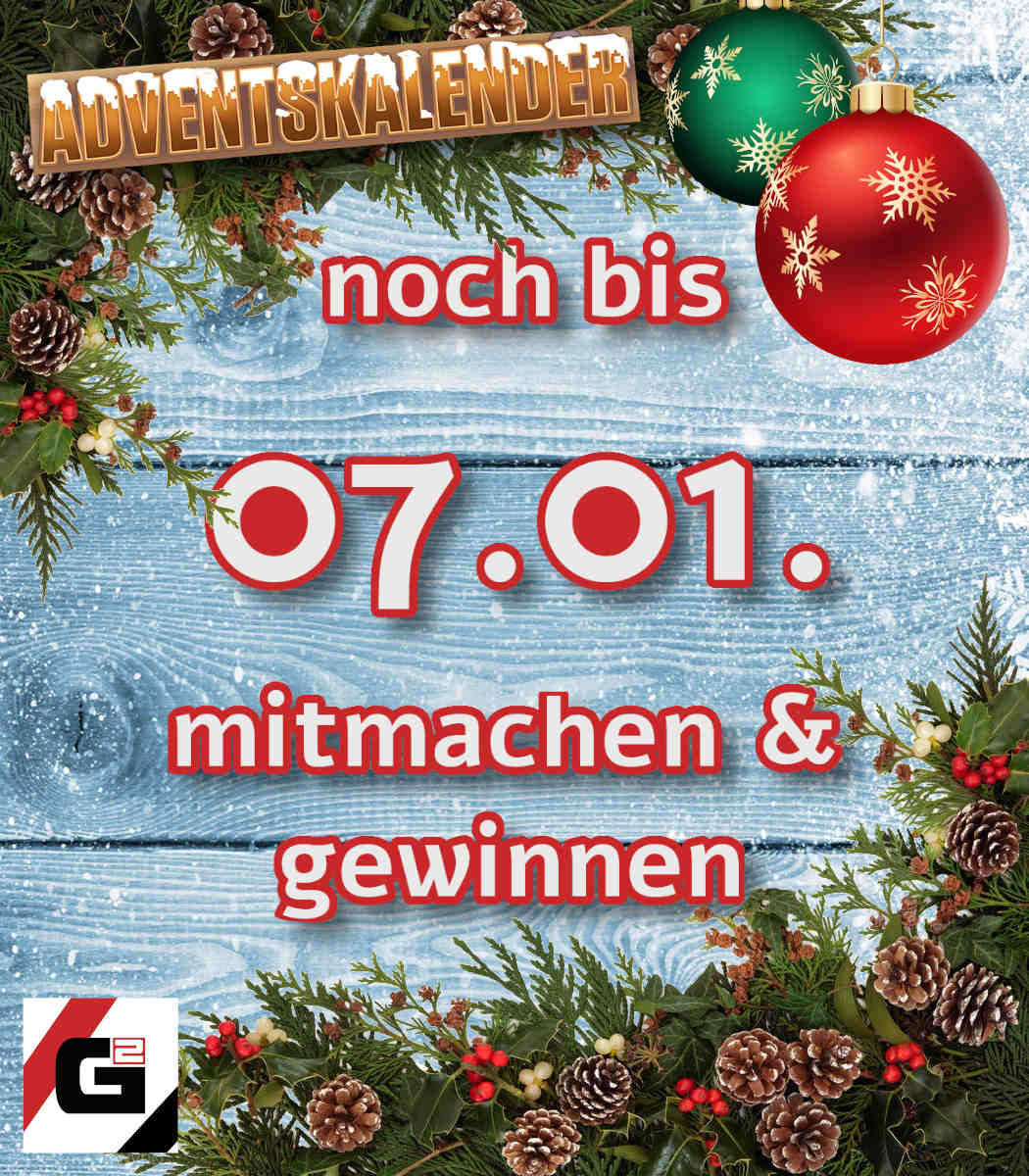 🎄🎁 Der game2gether  #Adventskalender 🎁🎄

Ihr habt noch bis 🗓️ Sonntag 🗓️ die Chance, bei allen 🚪 Türchen mitzumachen und 🎁 Preise im Gesamtwert von über 💶 €10.000 zu gewinnen!!!

Also worauf wartet ihr noch? 😄

➡️ #Gewinnspiel-Teilnahme: game2gether.de
