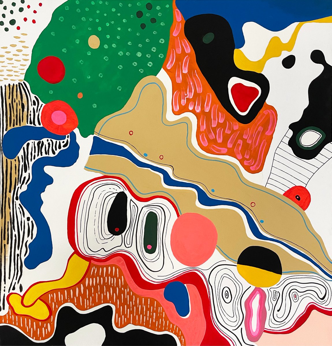 Origin "Magic dreams"
204 x 103 cm

#Painting #artlover #acrylicart