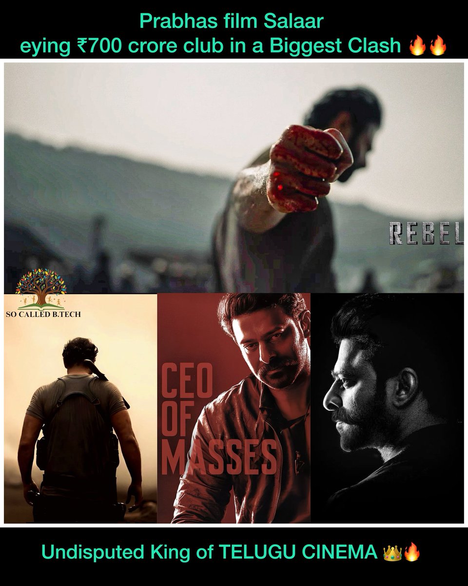 The ONLY man who can stand against anyone in a clash, even without any kind of promotions.

#prabhas
#SalaarCeaseFire