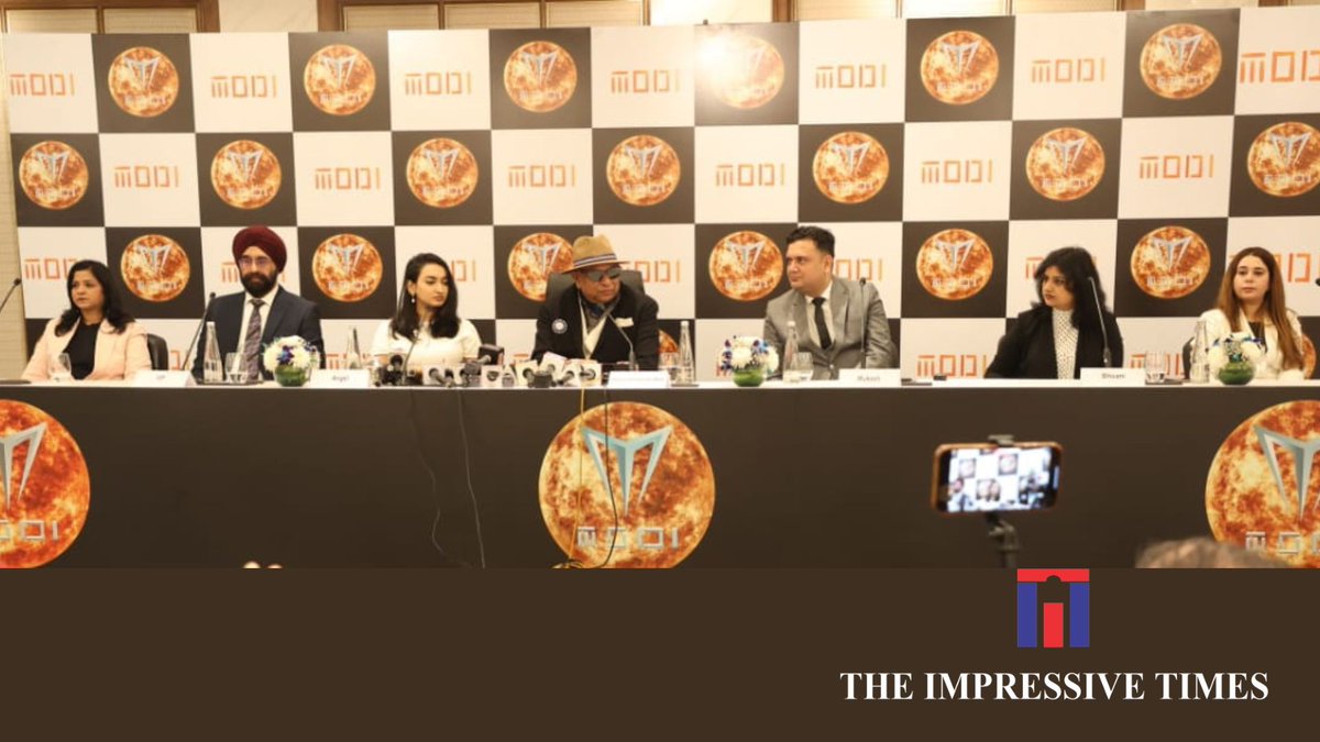 ImpressiveTimes's tweet image. Modi Group Unveils a New Era: Grand Launch of the Modi Brand aligns with Visionary Ideals, marking a significant milestone. Eminent personalities and stakeholders gather at Taj Mahal Hotel, New Delhi for the historic event. #ModiGroup #BrandLaunch