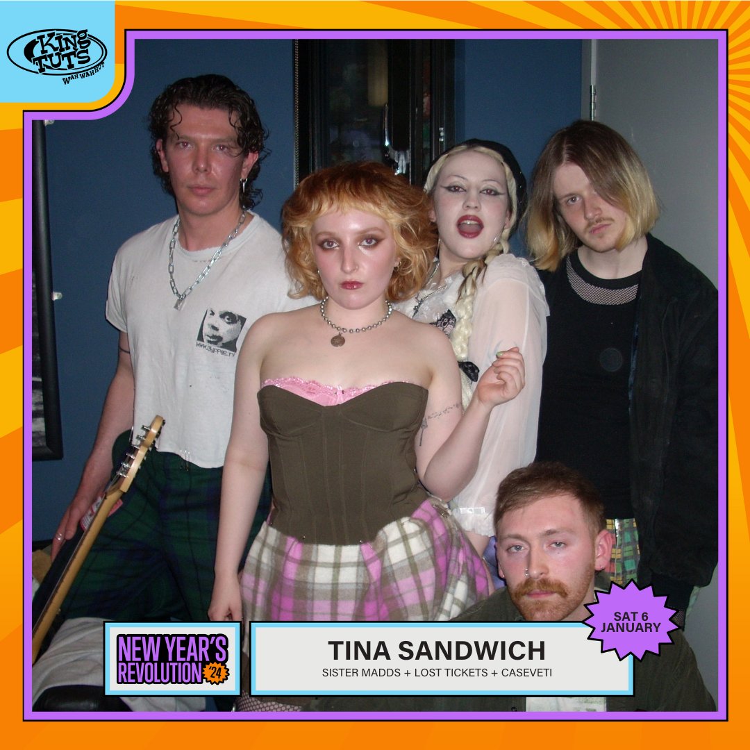 TONIGHT AT TUT'S ⇾ King Tut's New Year's Revolution: <a href="/tina_sandwich/">Tina Sandwich</a> + Sister Madds + Lost Tickets + Caseveti #KTNYR24     

FINAL TICKETS ⇾ ktwwh.co/ktnyr24