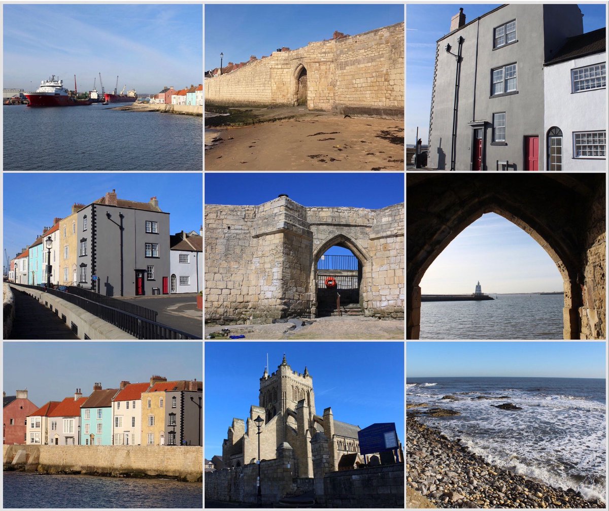 The headland, town wall and church of St Hilda, Old Hartlepool 👉 englandsnortheast.co.uk/hartlepool/