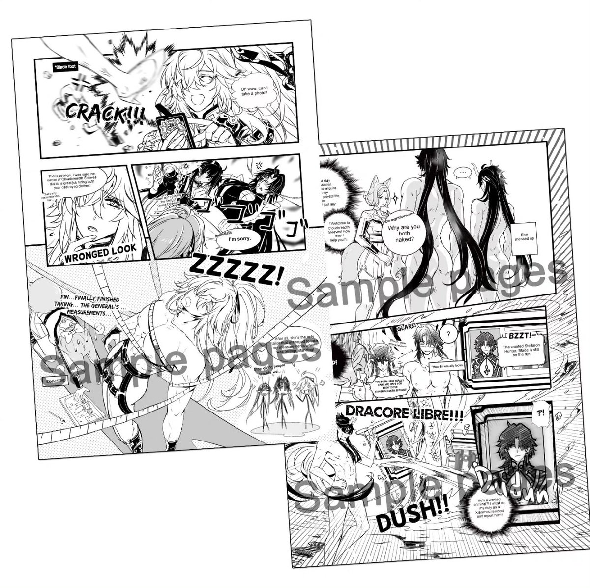 The two versions of my Honkai Star Rail doujin are also available at my Big Cartel now. Plz make sure you select the correct doujin lol
https://t.co/Jp5FEOJRgE
#HonkaiStarRail