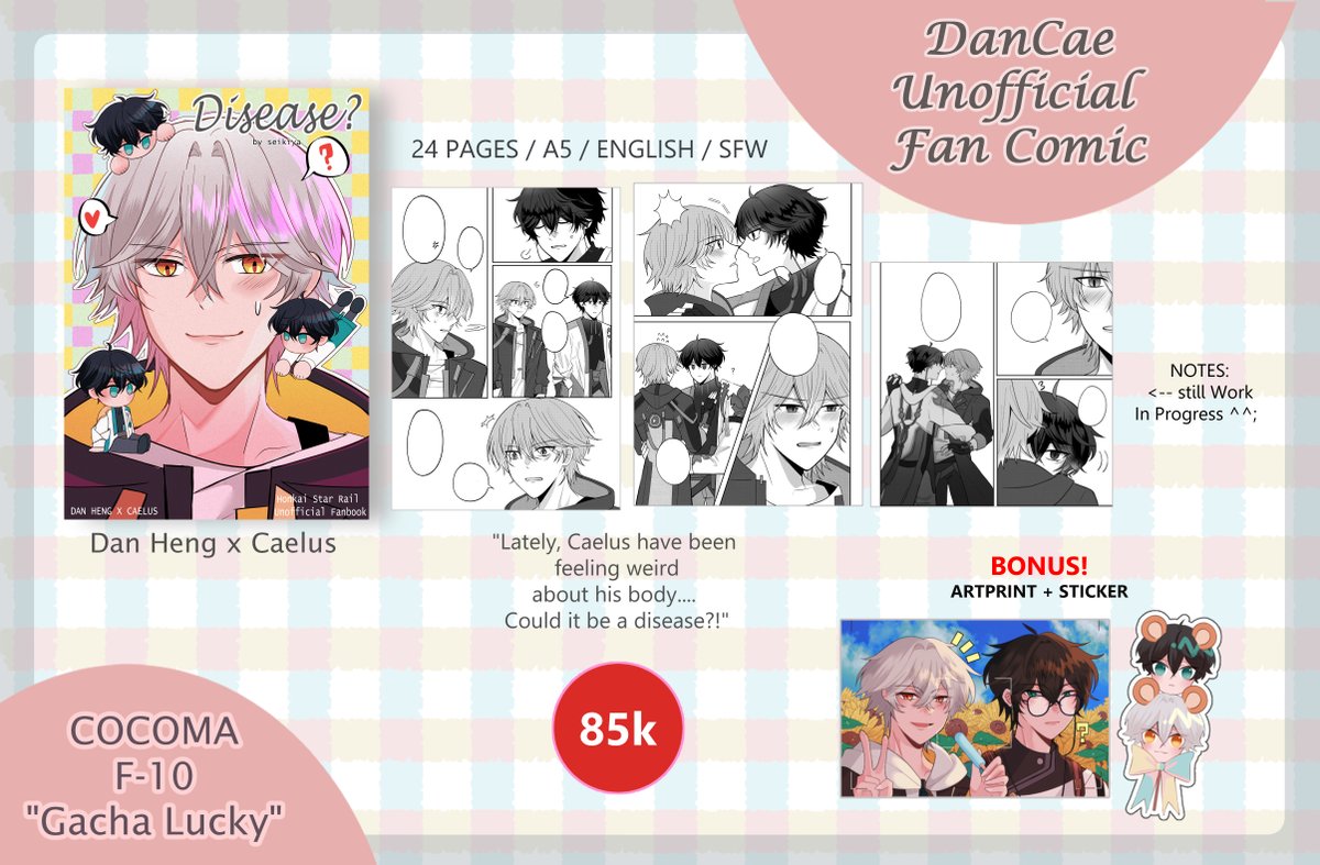 seikiya_'s tweet photo. [RT is very appreciated!]  

Hi guys! This is my Pre-Order catalogue for COCOMA!

Fandom : HSR &amp; Project Sekai   
📦Pick Up and Shipping 
📷 6-16 Januari 2024

Link form: https://t.co/10H0nWYtXN

Feel free to DM if you have question^^
#cocoma #cocomaday #dancae #cocomacatalogue https://t.co/ldXhEyU3Wu