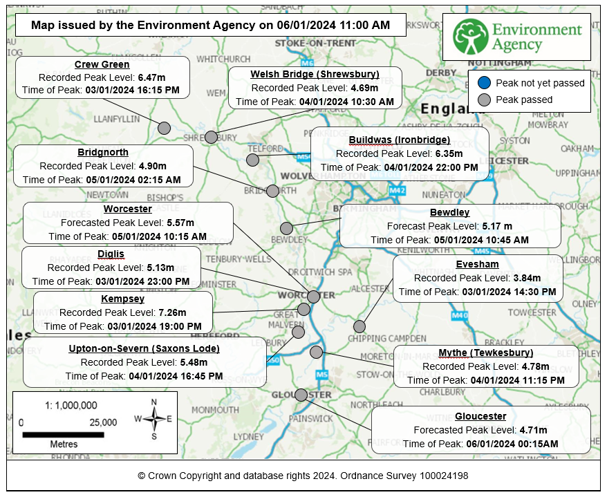 EnvAgencyMids's tweet image. Latest peak maps for #RiverSevern #RiverAvon #RiverWye #RiverTeme. #Flood warnings and alerts are still in place across the #Midlands.

As it's an improved weather picture and rivers have peaked, this is the last of these updates for now. Current levels: check-for-flooding.service.gov.uk/river-and-sea-…