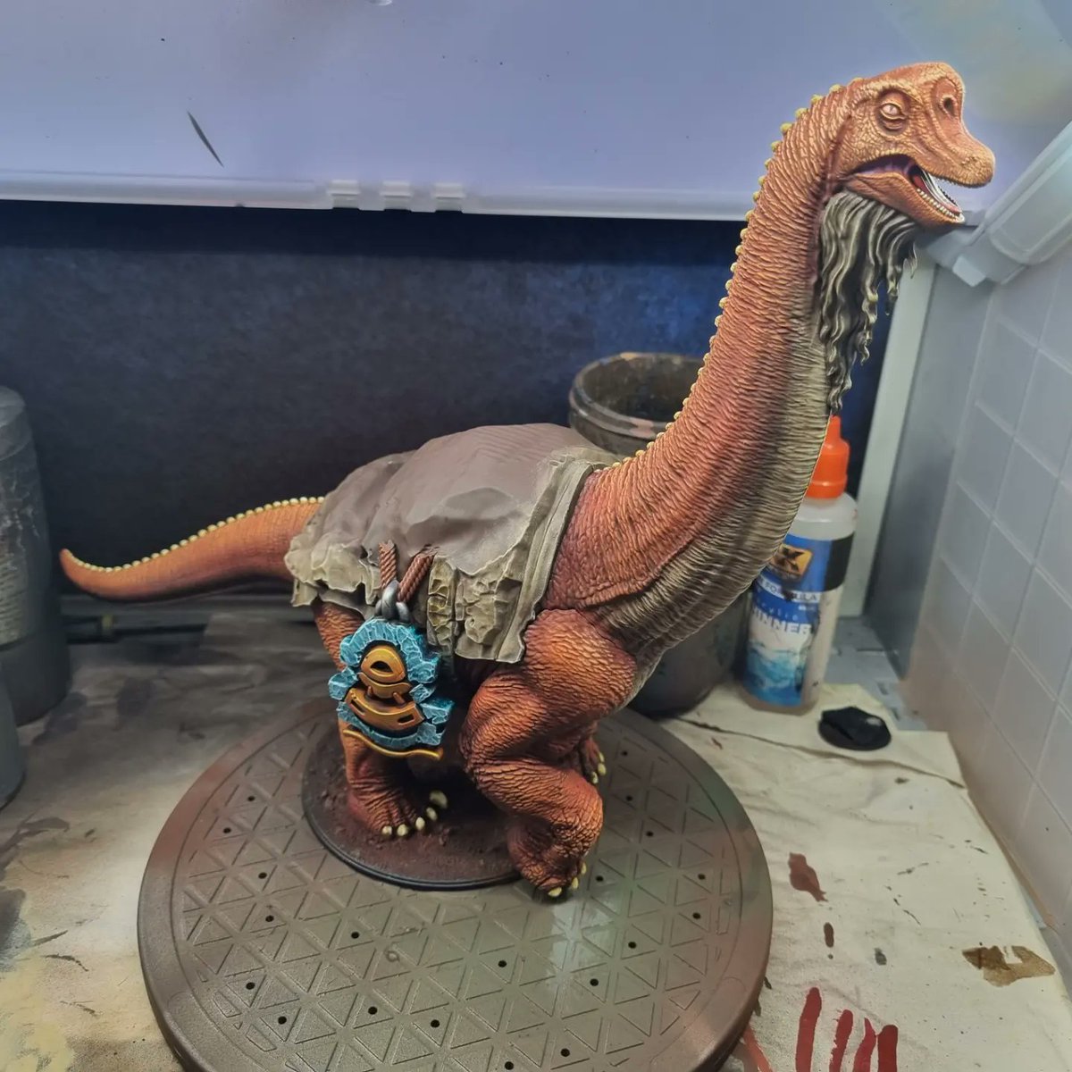 Thehobbyhobo1's tweet photo. Havnt done any updates in abit so here it is! 

Ive smashed out the City States Comission and i got started on my tontorr!

#Coloursofconquest @PBWargames #Pathofconquest https://t.co/Yh77u5iHaV