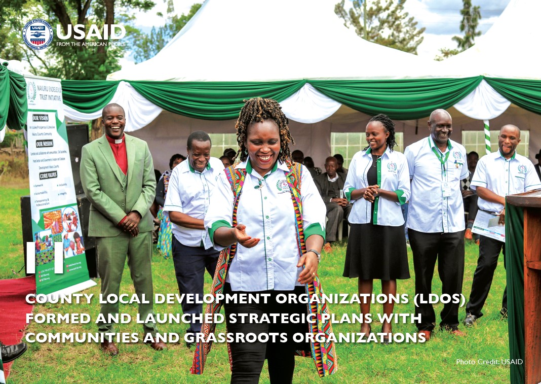 #YearInReview - Supporting county-level development. We have supported 11 LDOs to mobilize close to 12,000 grassroots organizations to participate in the LDO co-creation activities which included the development and launching of strategic plans with communities.