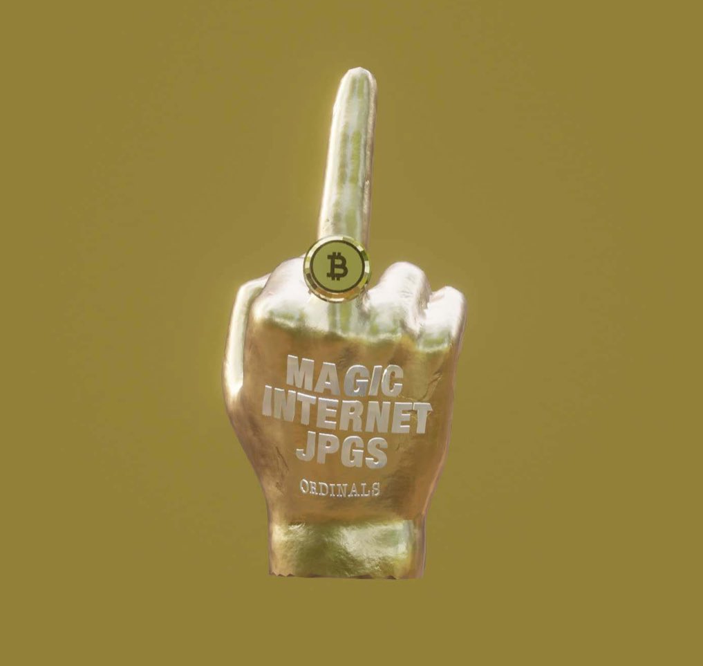 It’s no secret <a href="/udiWertheimer/">Udi Wertheimer</a> loves magic internet jpegs on Bitcoin. 

💎🖕