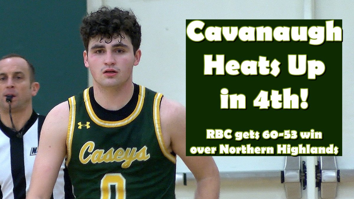 RBC trailed by 9 at the half, but got a big 2nd half effort from Tyler Burnham and 8 4th quarter points from Colin Cavanaugh to score a huge out of conference win.

📽️Watch the Caseys 60-53 win over Northern Highlands⬇️
jerseysportszone.com/watch-friday-1…