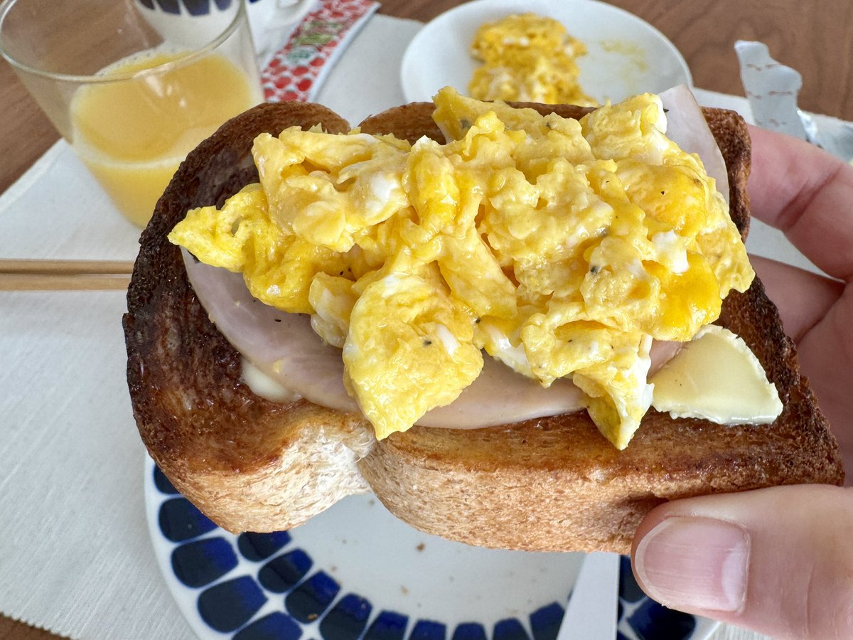 アメリカンブレックファースト
風🍞🥚☕️
#朝ごはん 
#BREAKFAST 
#Petitdéjeuner 
#おうちごはん