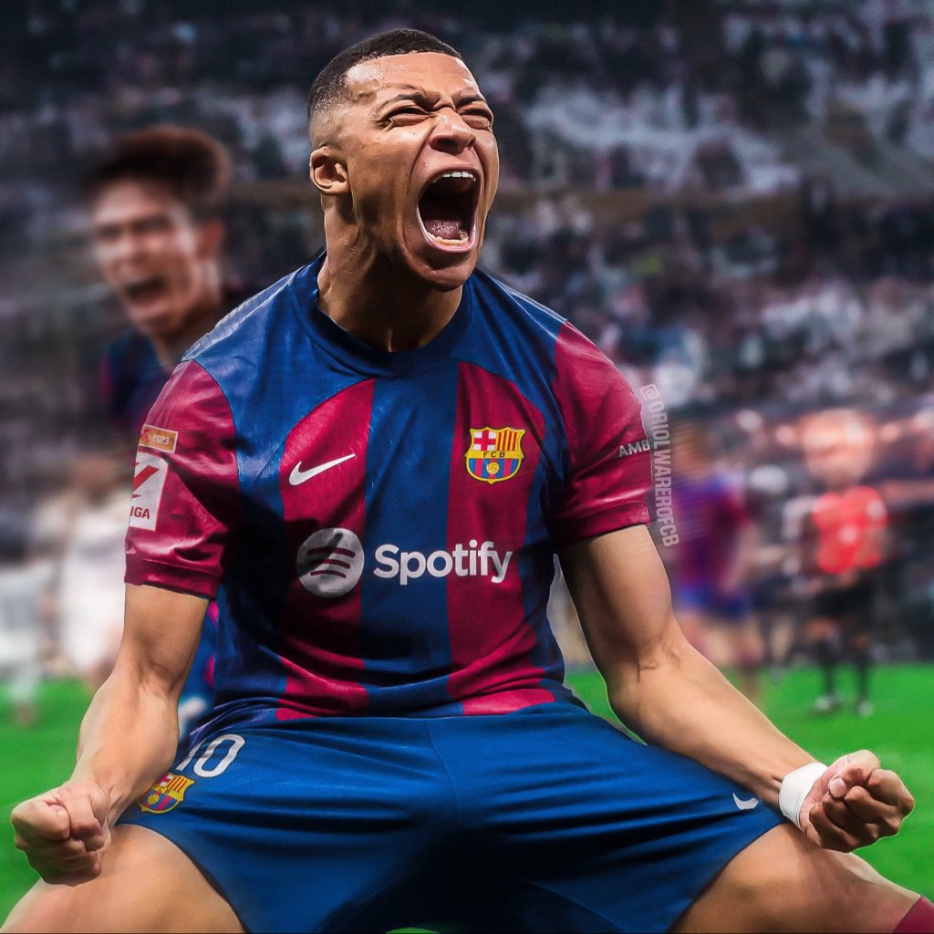harryfcb21's tweet photo. 🚨🚨💣JUST IN: Joan Laporta has a pre-agreement with Kylian Mbappe to sign free in the summer. @mundodeportivo https://t.co/7fGLszVEHK