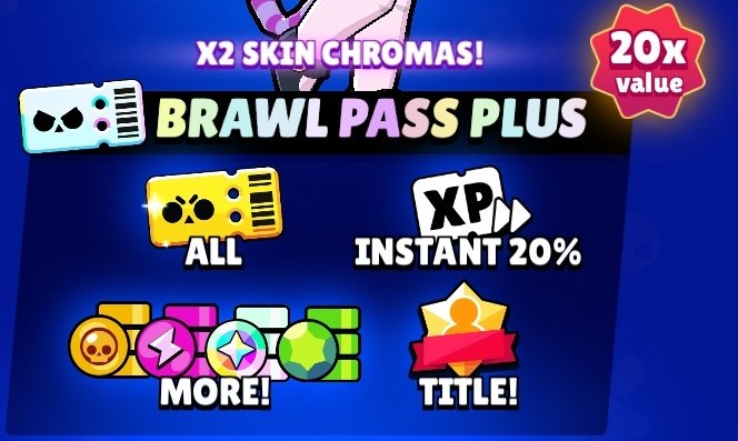💥Brawl Pass Plus Giveaway 

Rules
 
- follow me &amp; <a href="/kiko_eggggggggg/">↬♡🐧 Kiko</a> 👥
- Rt ♻️
- Like 🩵

⏰  end in a week !! 
#BrawlStars #BrawlStarsGiveaway