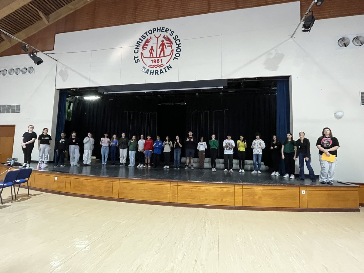 Squad goals! Fabulous singing from Jawhara at their weekend rehearsal this morning 👏 

#StChrisMusic