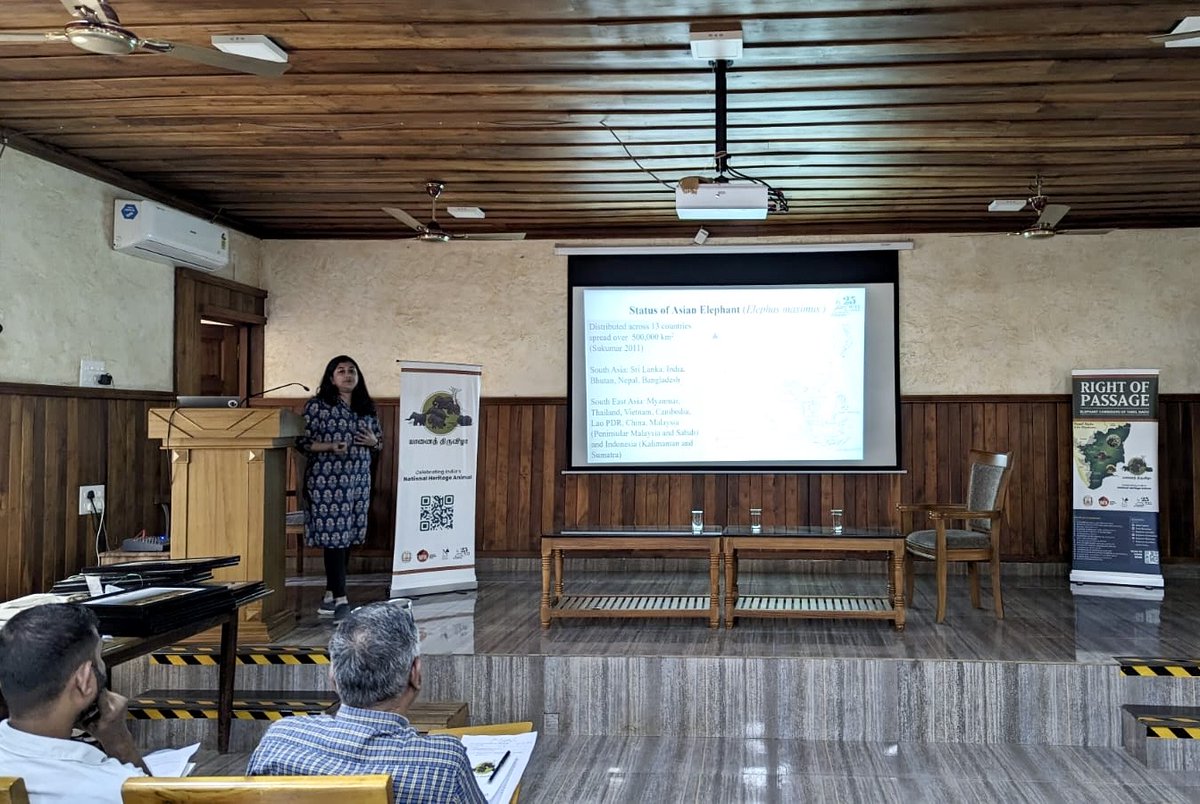 Kickstarting a 2-day workshop on 'Responsible & Sensitive Journalism in Elephant Conservation' in @MudumalaiTR hosted by #WTI & #TamilNadu Govt. This workshop for media personnel is part of WTI's Gaj Utsav campaign which is supported by @WhitleyAwards & @RNP_Foundation