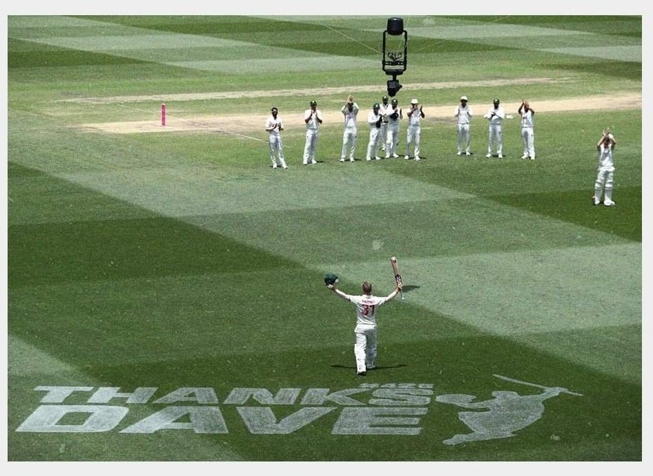 Time to celebrate @davidwarner31 . Definitely an all format specialist. Leaving the sport at his absolute best.