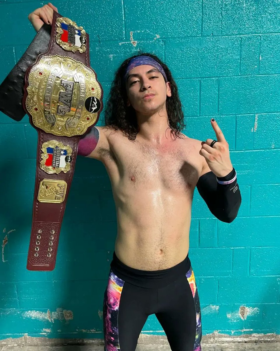 TheCosmoOrion's tweet image. #andNEW PWL Tag Team Champions #andFIRST EVER PWL Triple Crown Champions! Couldn't have done it without my partner in crime @GmoKaminari_PWL 
Btw these Tag belts ain't El Paso, TX exclusive either 👀 who wants to call their shot first??