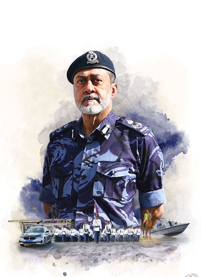 الخامس من يناير #يوم_شرطة_عمان_السلطانية في هذا المقام نهنئ رجال عمان المخلصين بما وصل إليه هذا الجهاز العريق من إمكانيات وقدرات بفضل القيادة الحكيمة لمولانا جلالة السلطان المعظم فقد اصبحت الشرطة مثالا يحتذى به في توظيف التقنية  لتسهيل الاجراءات ونشر مظلة الأمن في ربوع عمان🇴🇲