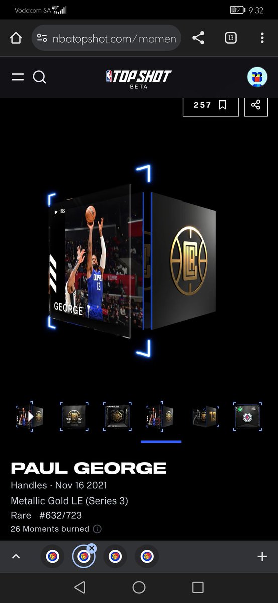 Raikan007's tweet image. Looking for this George rare 👀
Willing to trade for 20 TT 🔥😁

@nbatopshot #NBATopShot #NBATopShotThis #rareday