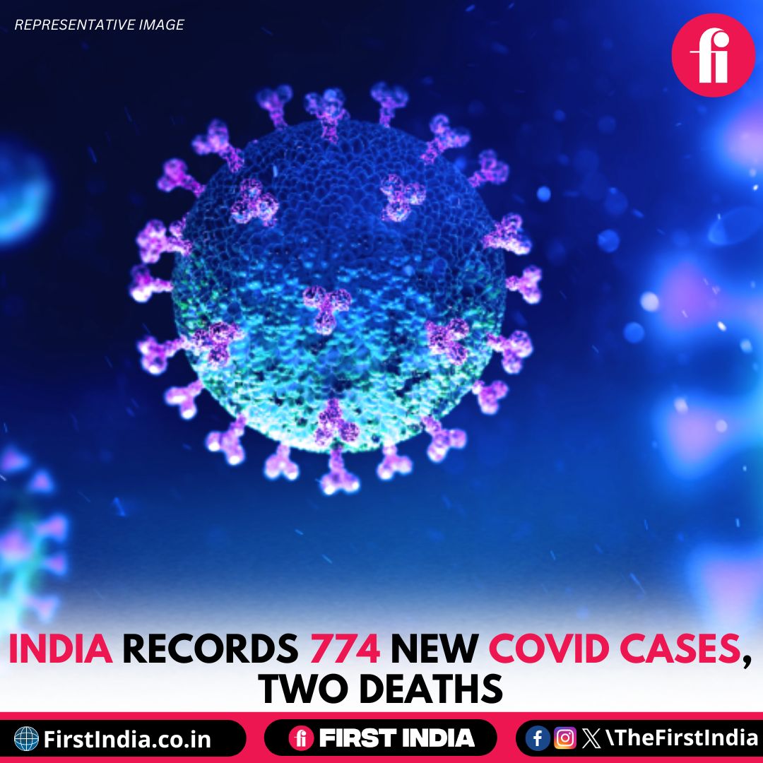 thefirstindia's tweet image. India records 774 new Covid cases, two deaths

More: firstindia.co.in/news/india/ind…

#COVID19India #CoronavirusUpdate #NewCases #HealthMinistry #IndiaFightAgainstCOVID #PandemicData #PublicHealth #CovidStatistics