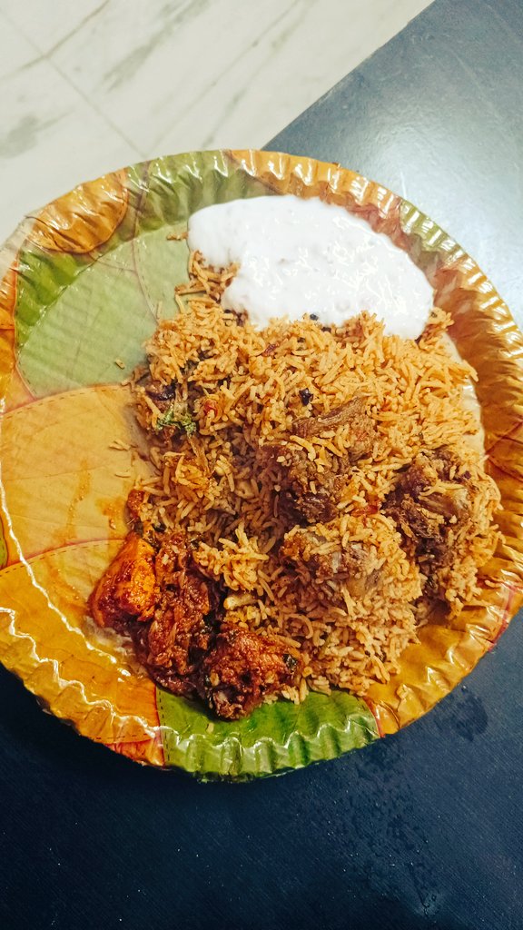 RISK_AJAY's tweet photo. After days  , perfect food Festival 

#KitchenDaires 

#Muttonpulav https://t.co/6mETEmJ1tF