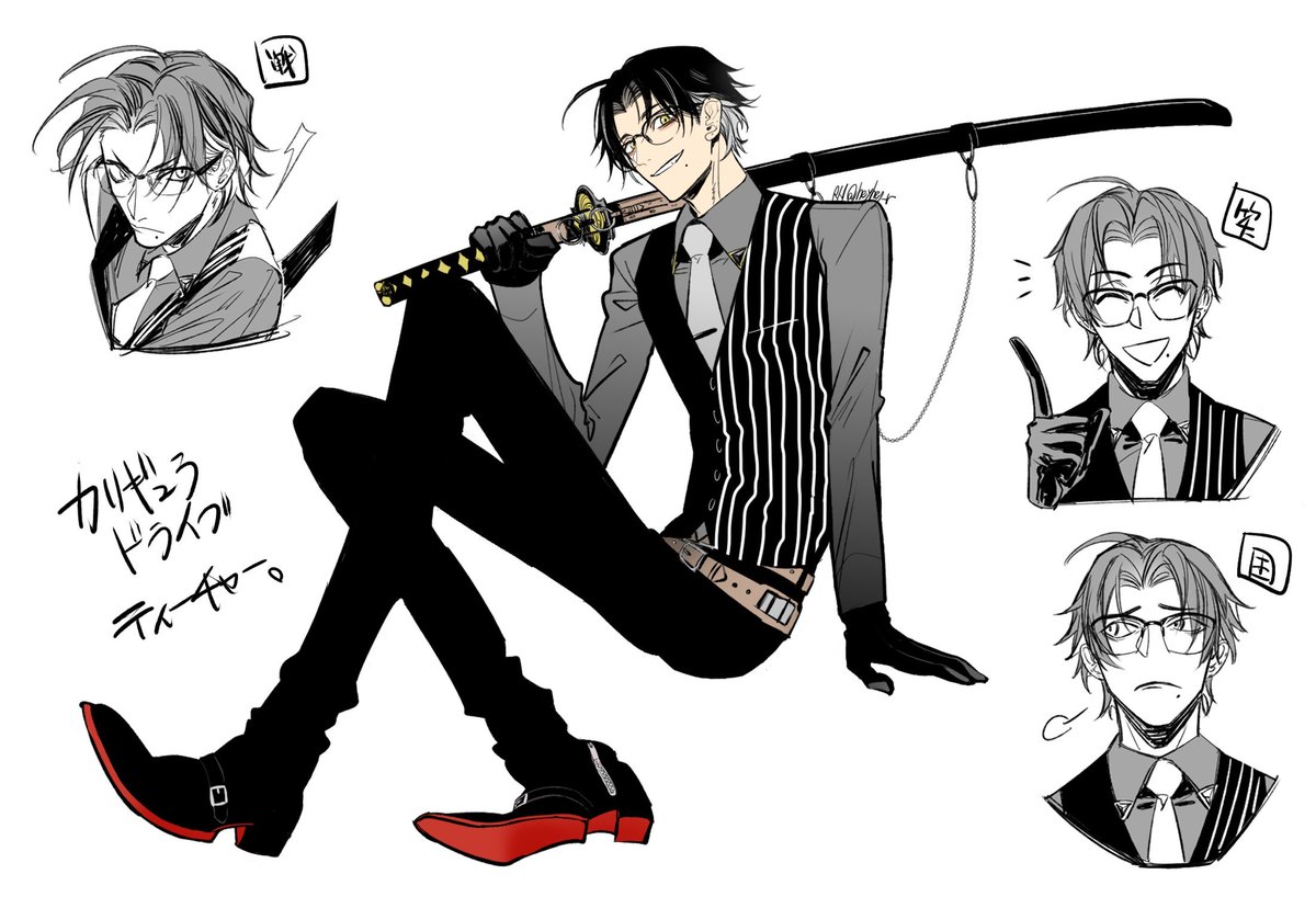 ガタイの良い男も細身の男も描けるよ🫶 和彫りも描くよ🫶 #絵柄が好みっていう人にフォローされたい
