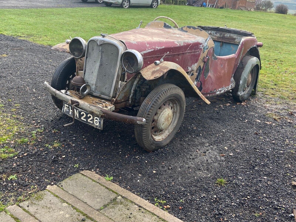 BarnFindsUK's tweet photo. Ad: 1939 Singer 9 Roadster - "the earliest (Pre War) Singer 9 in the UK and the second oldest in the world"
On eBay here -->> https://t.co/yntjhDZUOf
#ClassicCar #Roadster #Singer9 #PreWarCar #UKCar #CarCollectors #CarForSale https://t.co/sDrr1lR4wD